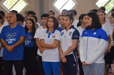 Respublika Olimpiya Mərkəzində Beynəlxalq “Olimpiya Günü” tədbiri keçirilib  ​