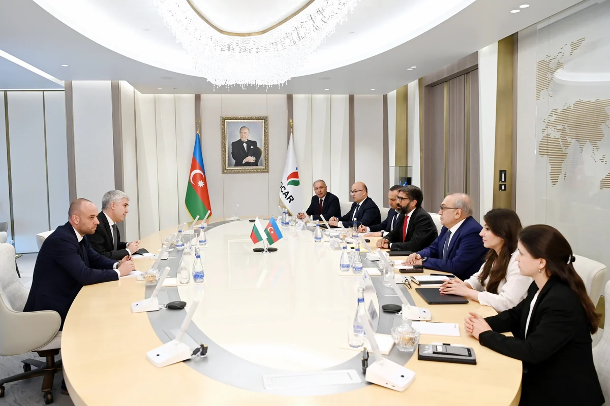 SOCAR Azərbaycandan Bolqarıstana qaz ixracını müzakirə edib
