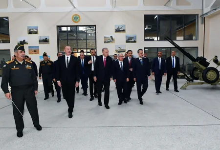 Turkish, Azerbaijani Presidents attend inauguration of Nakhchivan Restoration and Production Complex