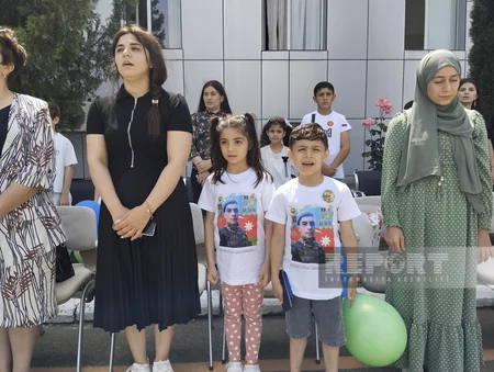 FHN tərəfindən şəhid övladları üçün “açıq qapı günü” keçirilib