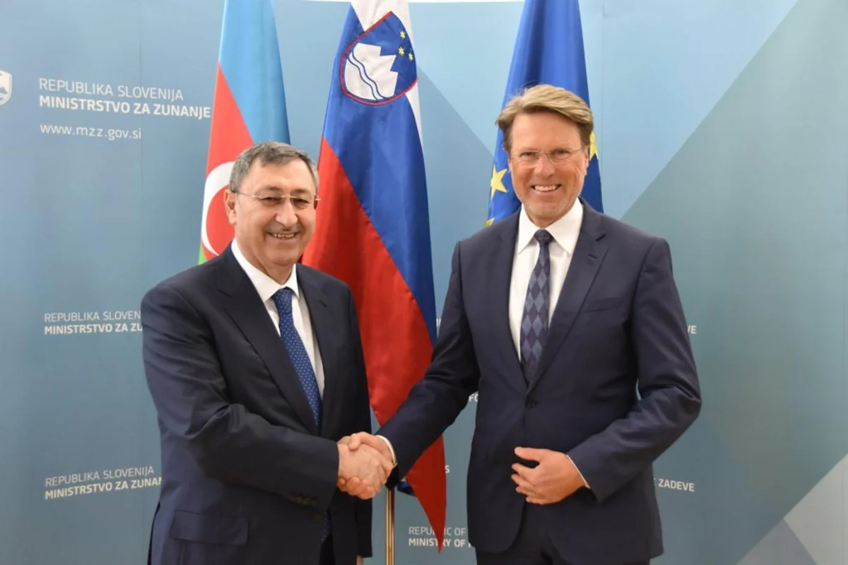 Political consultations held between Azerbaijani, Slovenian FMs