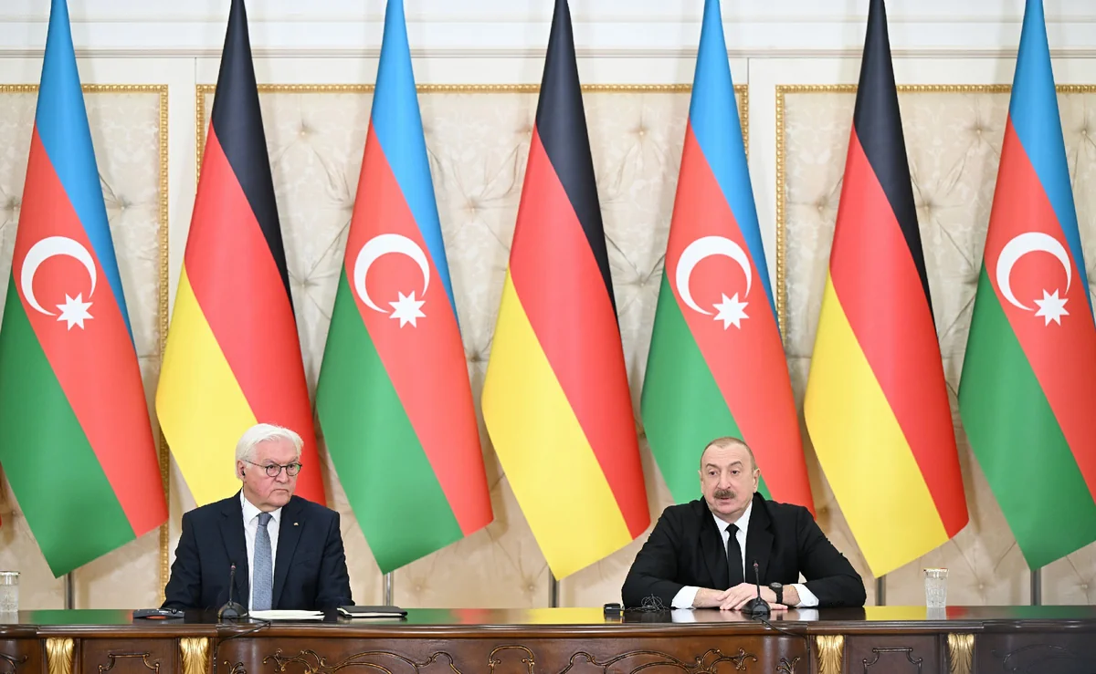 İlham Əliyev almaniyalı həmkarını Azərbaycan-Ermənistan sülh prosesi barədə məlumatlandırıb
