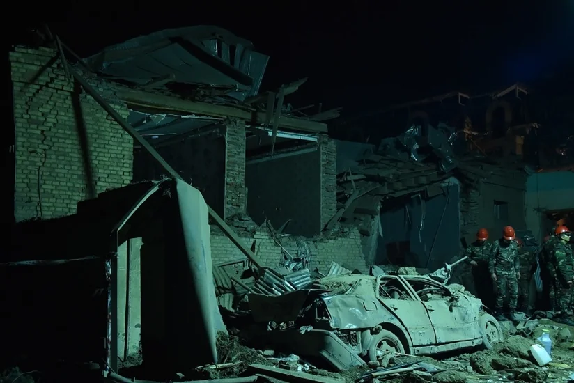 Düşmən Gəncəyə raket atıb, 7 dinc sakin həlak olub, 28 nəfər yaralanıb