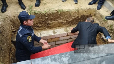Füzulidə minaya düşərək şəhid olan polis əməkdaşı Seyfi Abdullayev dəfn edilib - YENİLƏNİB