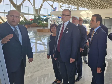 Slovakiya nümayəndə heyəti Şuşada Cıdır düzündə olub