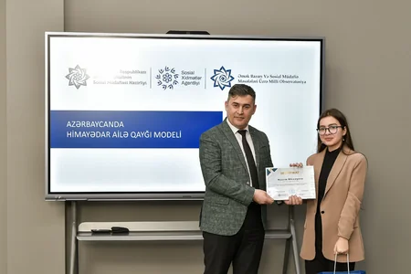 “Övladlığa götürmə sahəsində göstərilən xidmətlər”lə bağlı media nümayəndələrinə təlim keçirilib