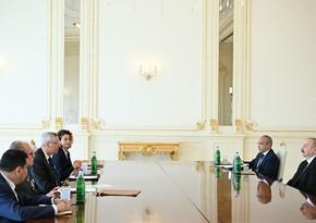 Президент Ильхам Алиев принял председателя Восточного комитета германской экономики