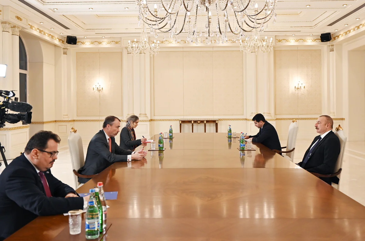 Ilham Aliyev receives EU Special Representative for South Caucasus