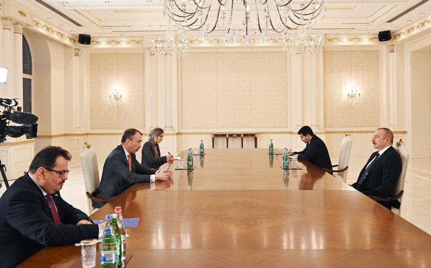 Ilham Aliyev receives EU Special Representative for South Caucasus
