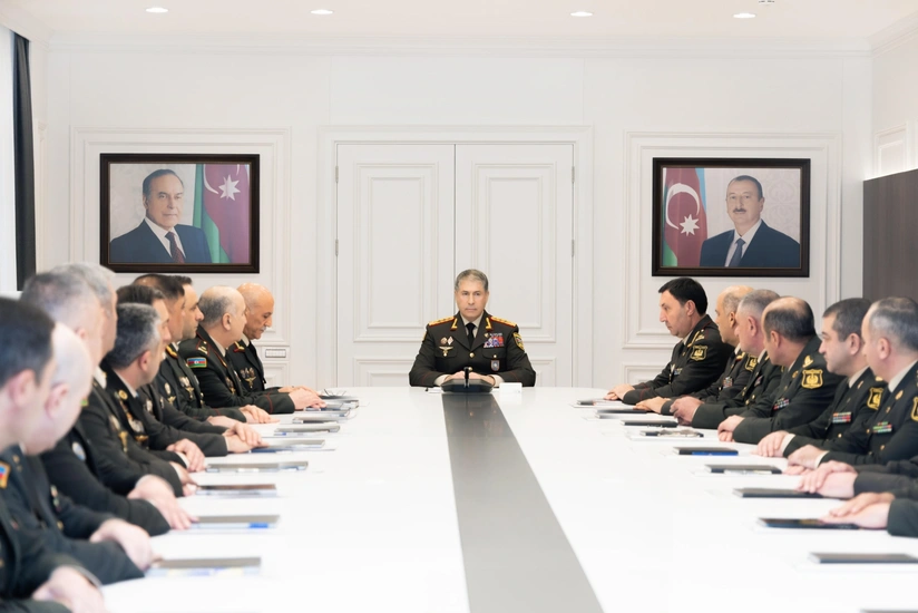 Daxili Qoşunlarda əməliyyat müşavirəsi keçirilib