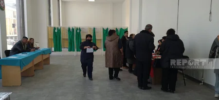 Füzulidə 77 saylı seçki məntəqəsində 760-dan çox sakin səs verib