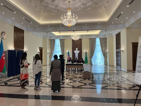 High activity of voters observed in Azerbaijan’s Embassy in Turkmenistan
