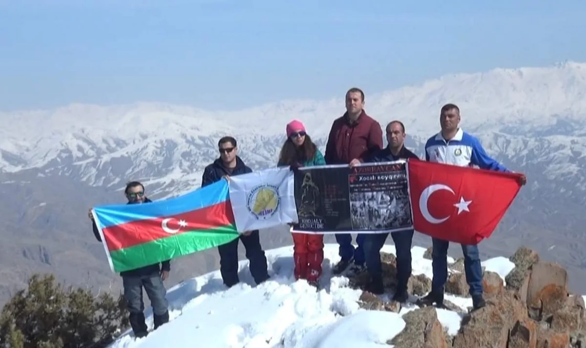 Xocalı soyqırımı qurbanlarının xatirəsi Haçadağ zirvəsində anılıb