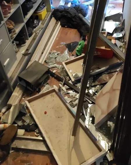 Bakıda çoxmərtəbəli binada partlayış olub, xəsarət alan var