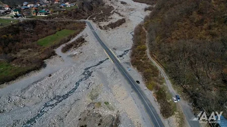 Qaxda Aşağı Malax-Qaşqaçay-Armudlu yolu yenidən qurulub