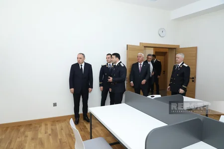 Pirallahı rayon prokurorluğunun yeni inzibati binasının açılışı olub