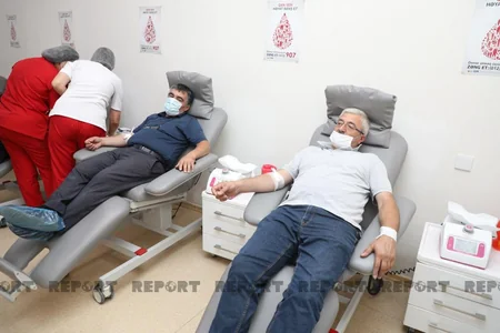 Aşura ilə əlaqədar qanvermə aksiyası keçirilir
