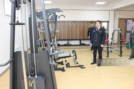 Naxçıvan DİN-in Orta İxtisas Polis Məktəbində andiçmə mərasimi keçirilib