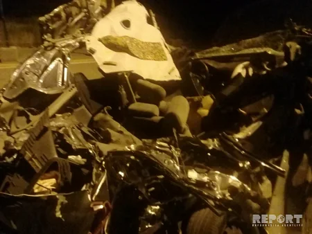 Bakıda hərbi xidmətdən qayıdan şəxs və onun iki xalası oğlu yolda qəzaya düşərək ölüb - FOTO - YENİLƏNİB-2