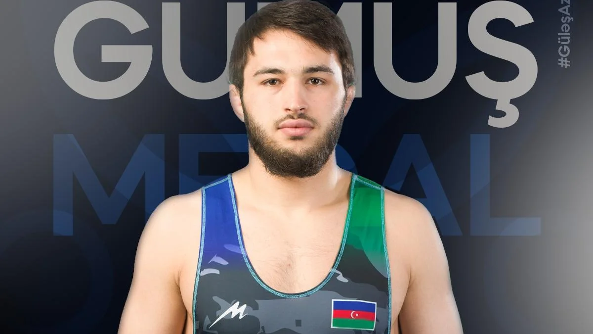 Азербайджанский борец взял серебро чемпионата Европы в Братиславе