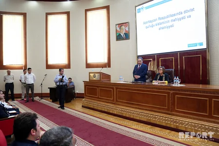 BDU-da “Dövlət qulluğu sisteminin mahiyyəti və əhəmiyyəti” mövzusunda tədbir keçirilib