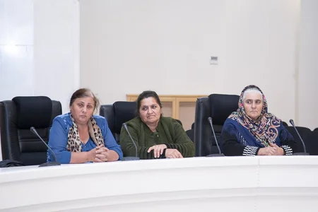 Kənd Təsərrüfatı Nazirliyində fermer qadınlarla görüş keçirilib