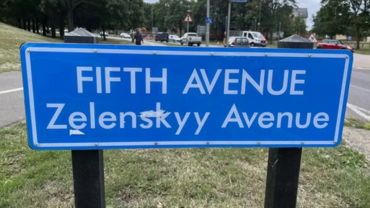 Britaniyada Zelenskinin adına küçə açılıb