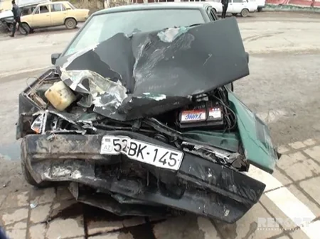 Salyanda yol qəzası baş verib, 4 nəfər xəsarət alıb - YENİLƏNİB