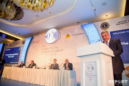 Beynəlxalq Xüsusi Olimpiya Komitəsinin 50 illik yubileyi Bakıda qeyd olunur - FOTO