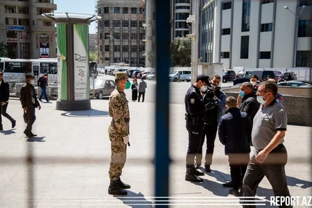 Bakıda polis naryadlarının sayı artırılıb - FOTOREPORTAJ