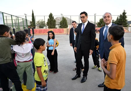 Gənclər və İdman Nazirliyi daha bir Sağlam məhəllə idman zonasını istifadəyə verib