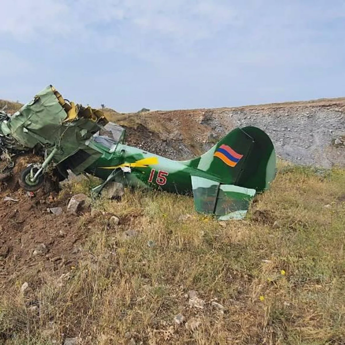 Fallen aircraft listed on Armenian Defense Ministry's balance sheet
