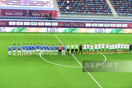 Bulgaria blanks India 5–0 at WMF World Cup in Baku