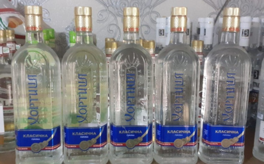 Ağcabədidə kafedə saxta alkoqollu içkilər aşkarlanıb