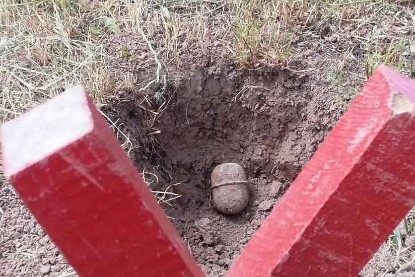 Cocuq Mərcanlıda əl qumbarası və piyada əleyhinə mina aşkar edilib