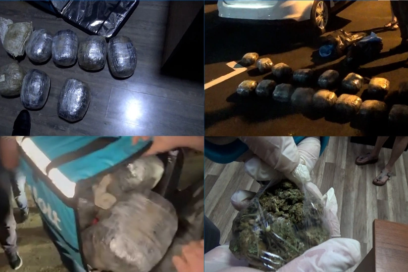 Bakıda narkokuryerlik edən kişi və qadın saxlanılıb