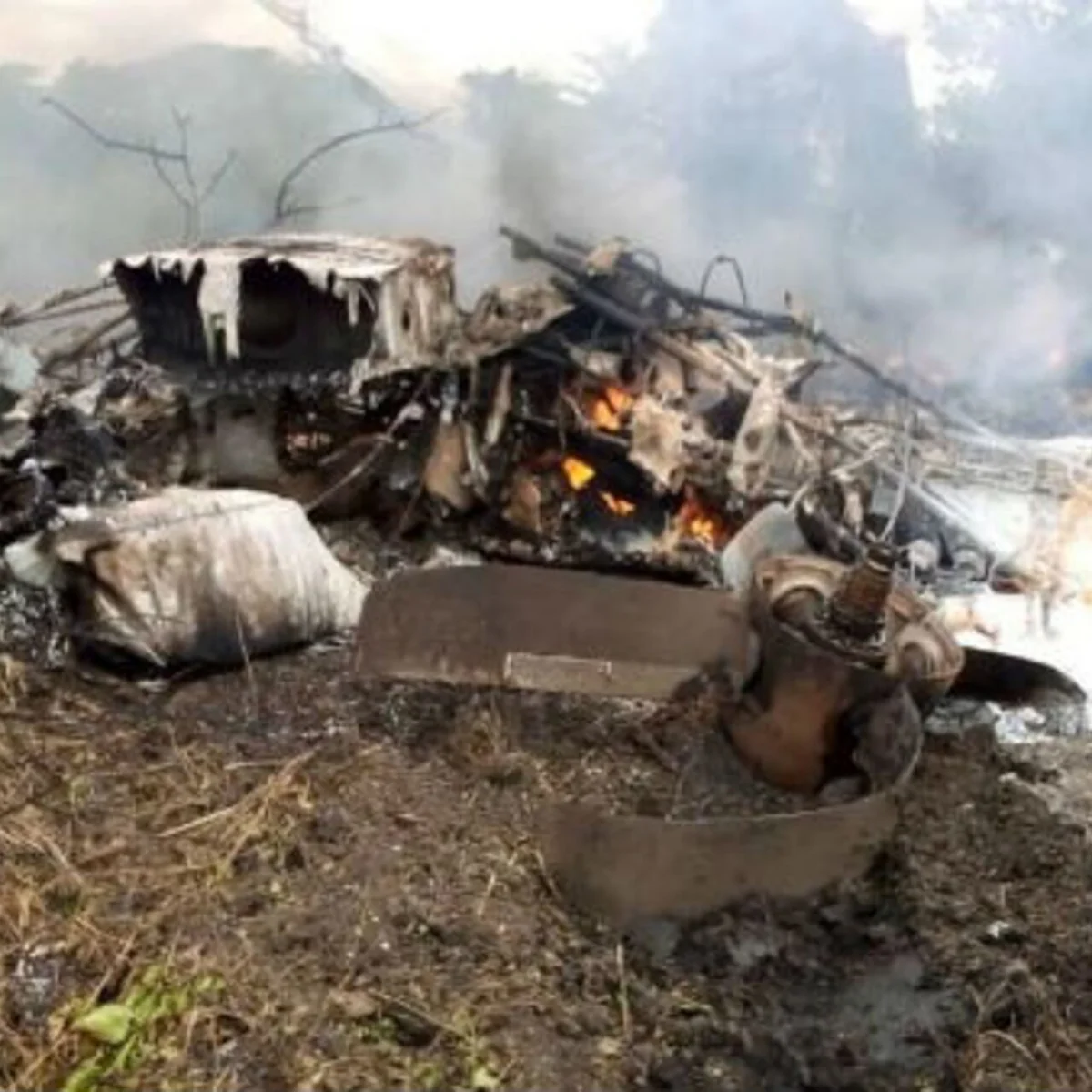 В Камеруне разбился самолет с 11 военнослужащими на борту
