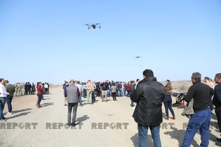 Beynəlxalq konfransın iştirakçıları ANAMA-nın Ağdamdakı regional mobil sahə düşərgəsi ilə tanış olublar