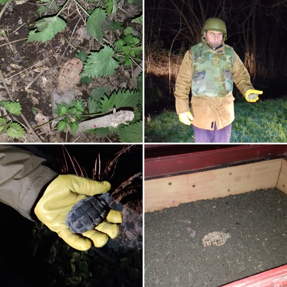 Tərtərdə əl qumbarası aşkar olunub - FOTO