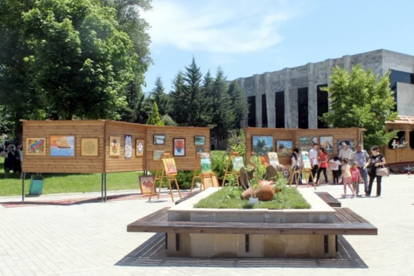 İsmayıllıda “Sənətkarlıq bazarı” fəaliyyətə başlayıb - FOTO