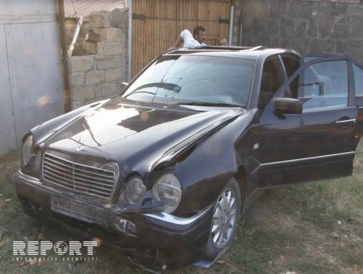 Qaxda 23 yaşlı qızı avtomobil vurub - FOTO