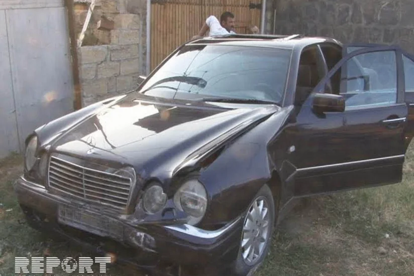 Qaxda 23 yaşlı qızı avtomobil vurub - FOTO