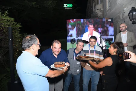 Azərbaycan Olimpiya Evində beynəlxalq qurumların nümayəndələləri ilə görüşlər keçirilib