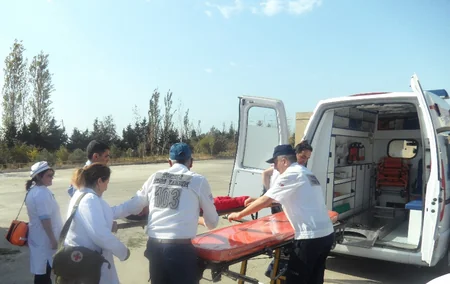 ​Qaz anbarlarının istismarı İdarəsində mülki müdafiə məşqi keçirilib