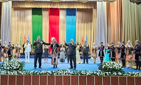 Azərbaycanın dövlət müstəqilliyi əbədidir, sarsılmazdır adlı ədəbi-bədii gecə keçirilib