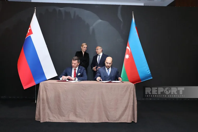 Azərbaycan və Slovakiya arasında sənədlər imzalanıb