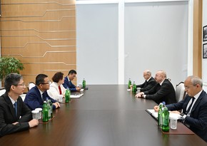 President Ilham Aliyev receives Chairman of the Board of China’s Dongfang Electric International Corporation in Mingachevir