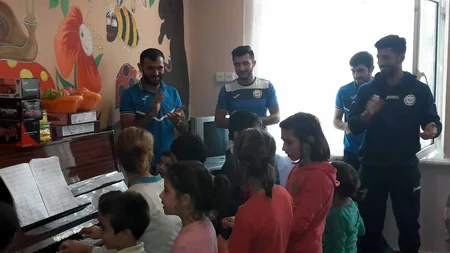 Bakının İnter klubu uşaq evini ziyarət edib