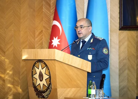 Dövlət Gömrük Komitəsində Zəfər Günü münasibətilə təntənəli mərasim keçirilib