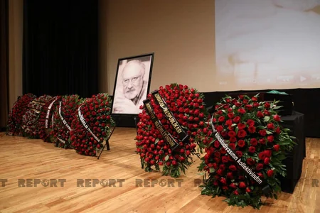 Xalq yazıçısı Rüstəm İbrahimbəyov I Fəxri xiyabanda dəfn edilib - YENİLƏNİB-8